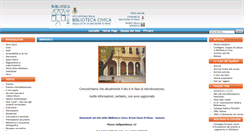 Desktop Screenshot of biblioteca.sandonadipiave.net
